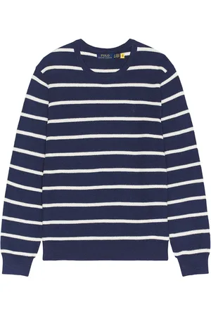 Ralph Lauren Crewneck Sweater in Navy Combo - Navy. Size L (also in M, S, XL/1X).