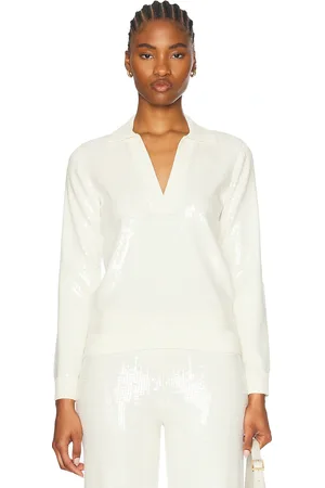 Retrofete Shaelynn Shirt in Winter White - White. Size S (also in ).