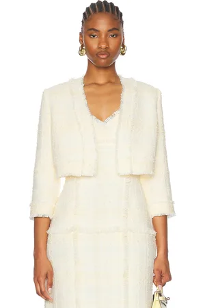 ALEXIS Benning Jacket in Ivory - Ivory. Size L (also in M, S, XS).