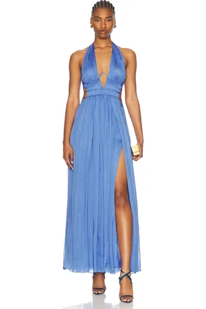 Cult Gaia Aashvi Gown in Capri - Blue. Size 2 (also in 8).