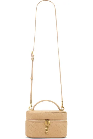 Saint Laurent Mini Gaby Bag in Dark Toffee - Chocolate. Size all.