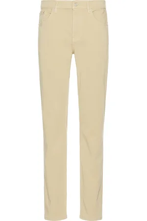 Frame Modern Straight Jeans in Beige - Brown. Size 29 (also in 30, 31, 32, 33, 34, 36).