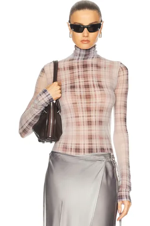 Acne Studios Denise Top in Black & White - Black. Size S (also in XS).