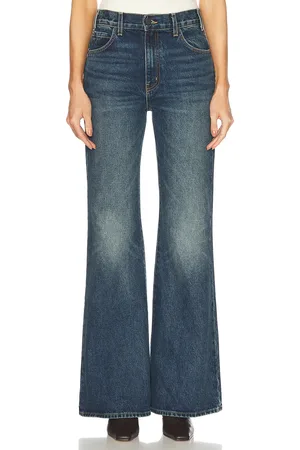 NILI LOTAN Roe Bootcut in Simon Wash - Blue. Size 24 (also in 29, 30, 31).