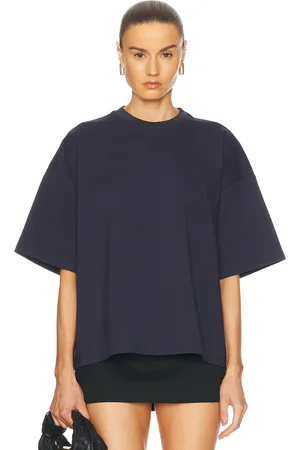 Staud Capsule Top in Navy - Navy. Size M/L (also in XS/S).
