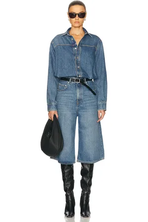 haikure Tonya Jumpsuit in Mediterranean Blue - Blue. Size S (also in XS).