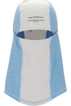 Whitespace Graphene Balaclava in Placid Blue & Warm White - Blue. Size all.