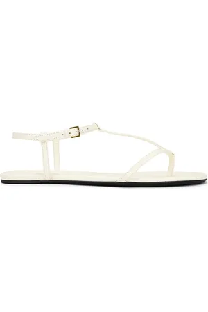 Loulou de Saison Amaru Thong Sandal in Cream - Cream. Size 40 (also in ).
