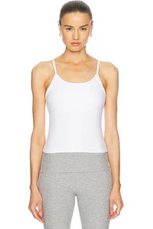 Beyond Yoga Spacedye Forever Tank Top in Cloud White - White. Size L (also in M, S, XS).