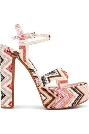 Missoni Angela Heel in Wave Pink - Coral. Size 37 (also in 39, 39.5).