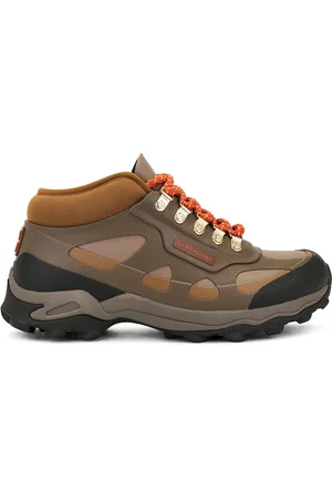 Givenchy Bogs Low Hiking Boot in Brown & Orange - Brown. Size 42 (also in 43, 45, 46).