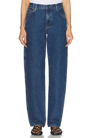 MATTEAU Relaxed Wide Leg in Classic Wash - Blue. Size 1 (also in 2, 4).