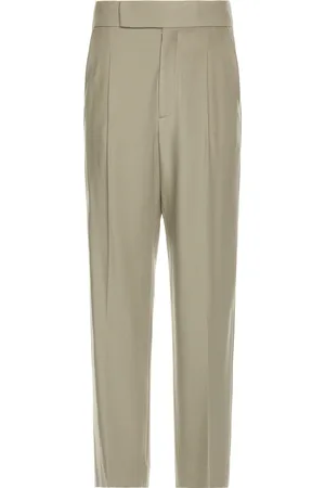 FEAR OF GOD Single Pleat Eternal Trousers in Dusty Beige - Beige. Size 44 (also in 48, 50, 52).