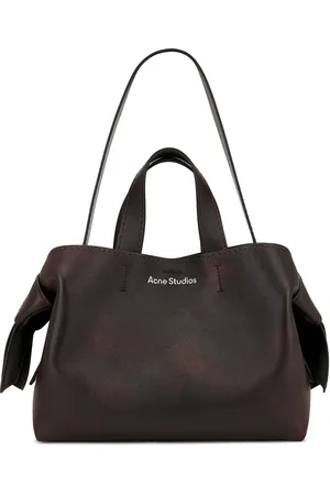 Acne Studios Musubi Tote in Dark Brown - Brown. Size all.
