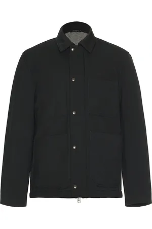 CLUB MONACO New Chore Jacket in Charcoal - Black. Size XL/1X (also in S).