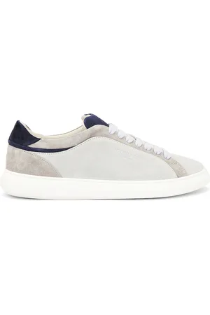 Givenchy G Set Low Top Lace Up Sneaker in Grey & Blue - Grey. Size 41 (also in 42, 43, 44, 45, 46).
