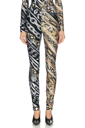 AREA Printed Legging in Multi - Black. Size M (also in S, XS).