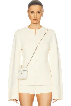 SER.O.YA Tira Cardigan in Eggshell - Ivory. Size L (also in XL).