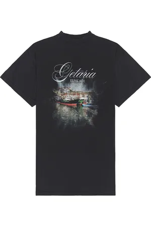 Balenciaga Oversized T-Shirt in Faded Washed Black - Black. Size 1 (also in ).