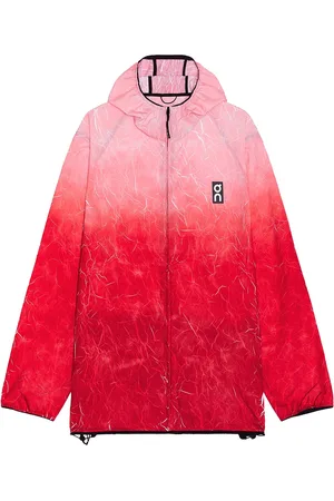 On Running Pace Jacket in Red - Red. Size L (also in M, XL/1X).
