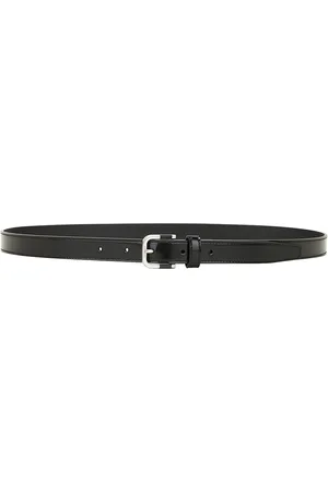 Saint Laurent Belt in Black Swan - Black. Size 70 (also in 90).