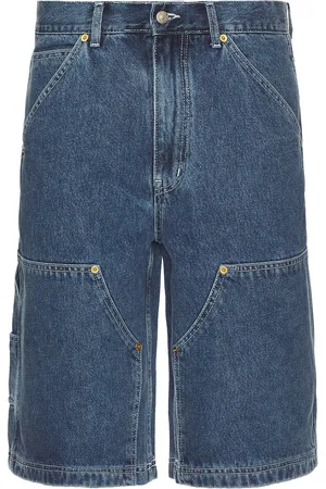 AFTER PRAY James Carpenter Denim Shorts in Indigo - Blue. Size M (also in S).