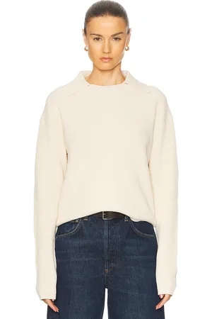AYA MUSE Keri Top in Cream - Cream. Size S (also in L, M, XL, XS).