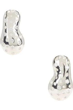 MAGDA BUTRYM Hourglass Earring in Silver - Metallic Silver. Size all.