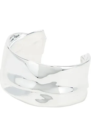 COMPLETEDWORKS Cuff Bracelet in Silver Plated - Metallic Silver. Size all.