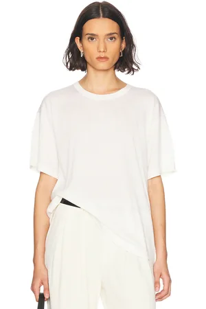 Jenni Kayne Merino Tee in Ivory - Ivory. Size M (also in S).