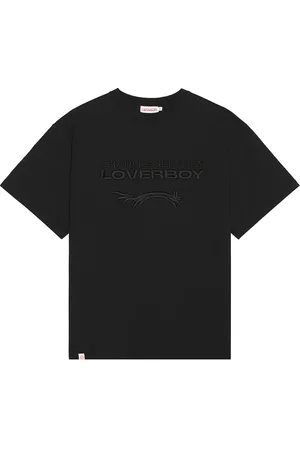 Charles Jeffrey Loverboy Logo Tee in Black - Black. Size L (also in M, S).