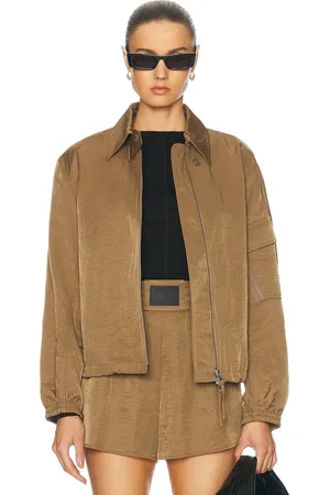 Helmut Lang Ma1 Bomber Jacket in Cognac - Tan. Size L (also in S, XS).