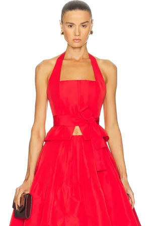 Cult Gaia Anita Top in Ghermez - Red. Size 0 (also in 2, 6).