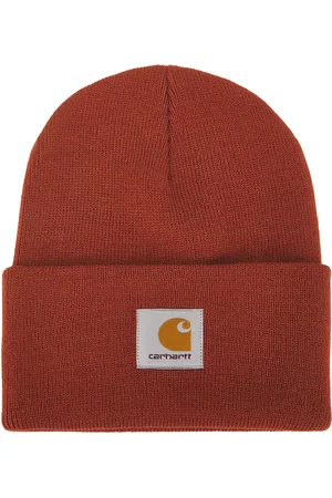 Carhartt Acrylic Watch Hat in Vermillion - Brick. Size all.
