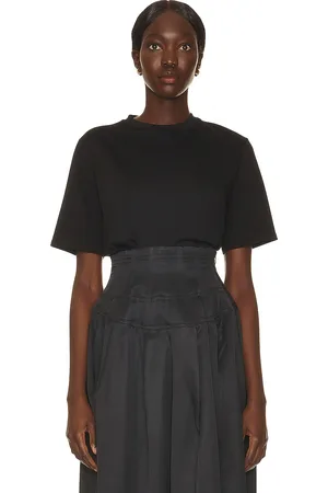 The Row Chiara Top in Black - Black. Size L (also in XL).