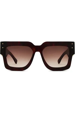 AMIRI Jumbo MA Sunglasses in Tortoise Shell - Brown. Size all.