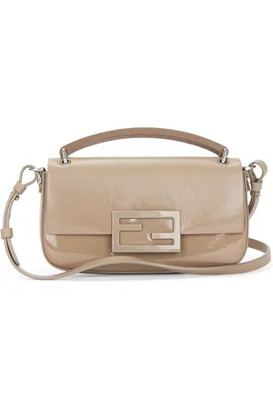 Fendi Baguette Phone Pouch in Grey - Grey. Size all.