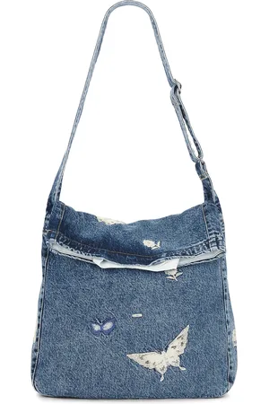 OUR LEGACY Sling Bag in Indigo Butterfly - Blue. Size all.