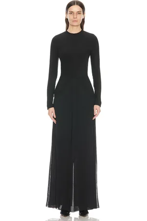 The Row Anselm Dress in Black - Black. Size 0 (also in 4).