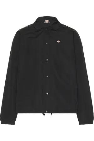 Dickies Oakport Coaches Jacket in Black - Black. Size L (also in M, S, XL).