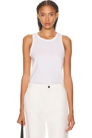 The Row Frankie Top in Natural White - White. Size L (also in ).