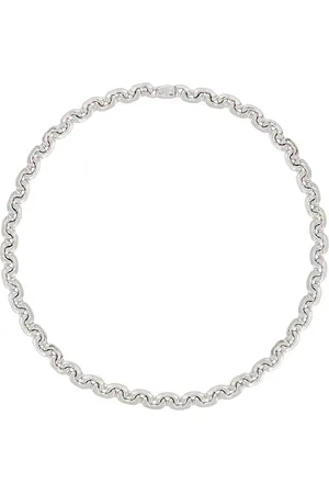 Jennifer Fisher Soho Chain Necklace in Silver - Metallic Silver. Size all.