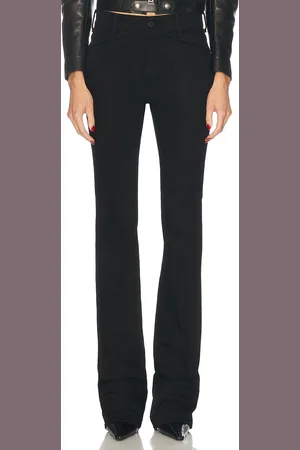 Tom Ford Denim Flare Pant in Black - Black. Size 24 (also in 25, 26, 29).