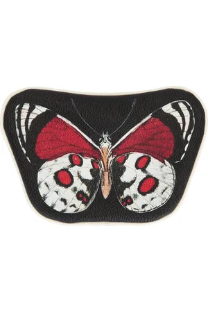 UNDERCOVER Butterfly Pouch in Black - Black. Size all.
