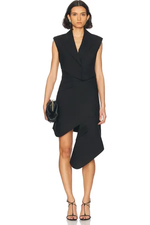 MONSE Tailored Dress in Black - Black. Size 4 (also in 6).