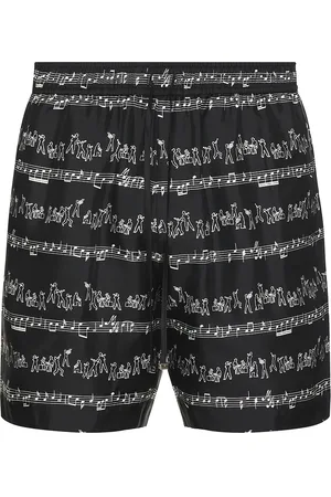 AMIRI Jazz Band Short in Black - Black. Size L (also in M, S, XL/1X).