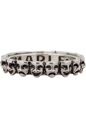 Maple Laugh Now Cry Later Ring in Silver 925 - Metallic Silver. Size 10 (also in 9).