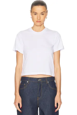 GRLFRND Boy Tee in White - White. Size M (also in XL).