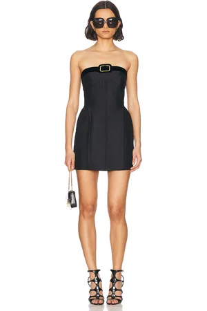 Tom Ford Couture Strapless Mini Dress in Black - Black. Size 38 (also in ).