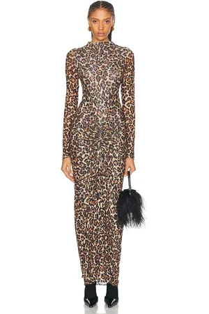 RONNY KOBO Scorpio Dress in Leopard - Brown. Size M (also in S).
